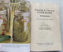 VINTAGE COOKBOOK "FREEZING AND CANNING COOKBOOK" BY "FARM JOURNAL" HARDBACK WITH DUST JACKET (FIRST EDITION/1963)