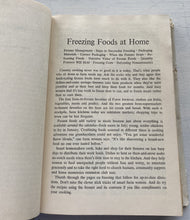 VINTAGE COOKBOOK "FREEZING AND CANNING COOKBOOK" BY "FARM JOURNAL" HARDBACK WITH DUST JACKET (FIRST EDITION/1963)