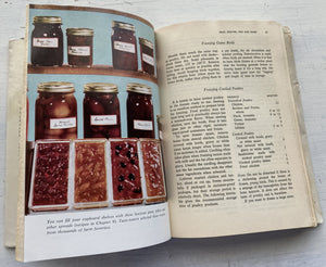 VINTAGE COOKBOOK "FREEZING AND CANNING COOKBOOK" BY "FARM JOURNAL" HARDBACK WITH DUST JACKET (FIRST EDITION/1963)