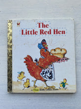 "THE LITTLE RED HEN"/A 1981 FIRST LITTLE GOLDEN BOOK ILLUSTRATED BY LILIAN OBLIGADO