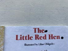 "THE LITTLE RED HEN"/A 1981 FIRST LITTLE GOLDEN BOOK ILLUSTRATED BY LILIAN OBLIGADO