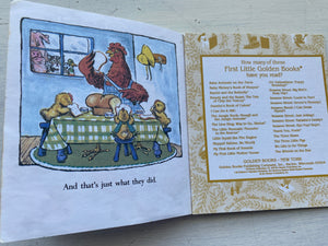 "THE LITTLE RED HEN"/A 1981 FIRST LITTLE GOLDEN BOOK ILLUSTRATED BY LILIAN OBLIGADO