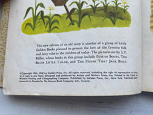 "THE LITTLE RED HEN" 1954 LITTLE GOLDEN BOOK (CHARMING VINTAGE CHILDREN'S BOOK, THE FIRST LITTLE GOLDEN BOOK VERSION OF THIS FOLK-TALE)