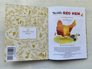 "THE LITTLE RED HEN/A FAVORITE FOLK-TALE" VINTAGE 1982 EDITION LITTLE GOLDEN BOOK (NOW RARER TO FIND)