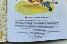 "THE LITTLE RED HEN/A FAVORITE FOLK-TALE" VINTAGE 1982 EDITION LITTLE GOLDEN BOOK (NOW RARER TO FIND)