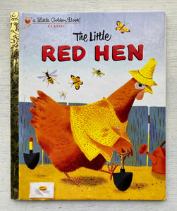 "THE LITTLE RED HEN/A FAVORITE FOLK-TALE" VINTAGE LITTLE GOLDEN BOOK (FIRST RANDOM HOUSE EDITION 2002)