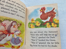 "THE LITTLE RED HEN" VINTAGE 1957 JUNIOR ELF BOOK (PRINTED IN THE USA)