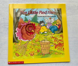 "THE LITTLE RED HEN" SCHOLASTIC PAPERBACK (PRINTED IN THE USA)--LOOKS BRAND-NEW