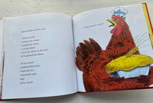 "THE LITTLE RED HEN" HARDBACK BOOK BY PAUL E. GALDONE (2011/LIKE NEW--AN ESPECIALLY BEAUTIFUL, PRE-OWNED CHILDREN'S BOOK)