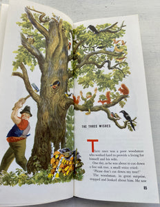 "THE TALL BOOK OF NURSERY TALES" VERY, VERY SPECIAL FIRST EDITION VINTAGE 1944 CHILDREN'S BOOK (VERY NICE CONDITION)