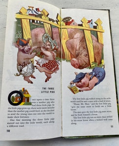 "THE TALL BOOK OF NURSERY TALES" VERY, VERY SPECIAL FIRST EDITION VINTAGE 1944 CHILDREN'S BOOK (VERY NICE CONDITION)