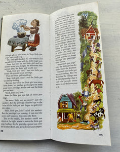 "THE TALL BOOK OF NURSERY TALES" VERY, VERY SPECIAL FIRST EDITION VINTAGE 1944 CHILDREN'S BOOK (VERY NICE CONDITION)