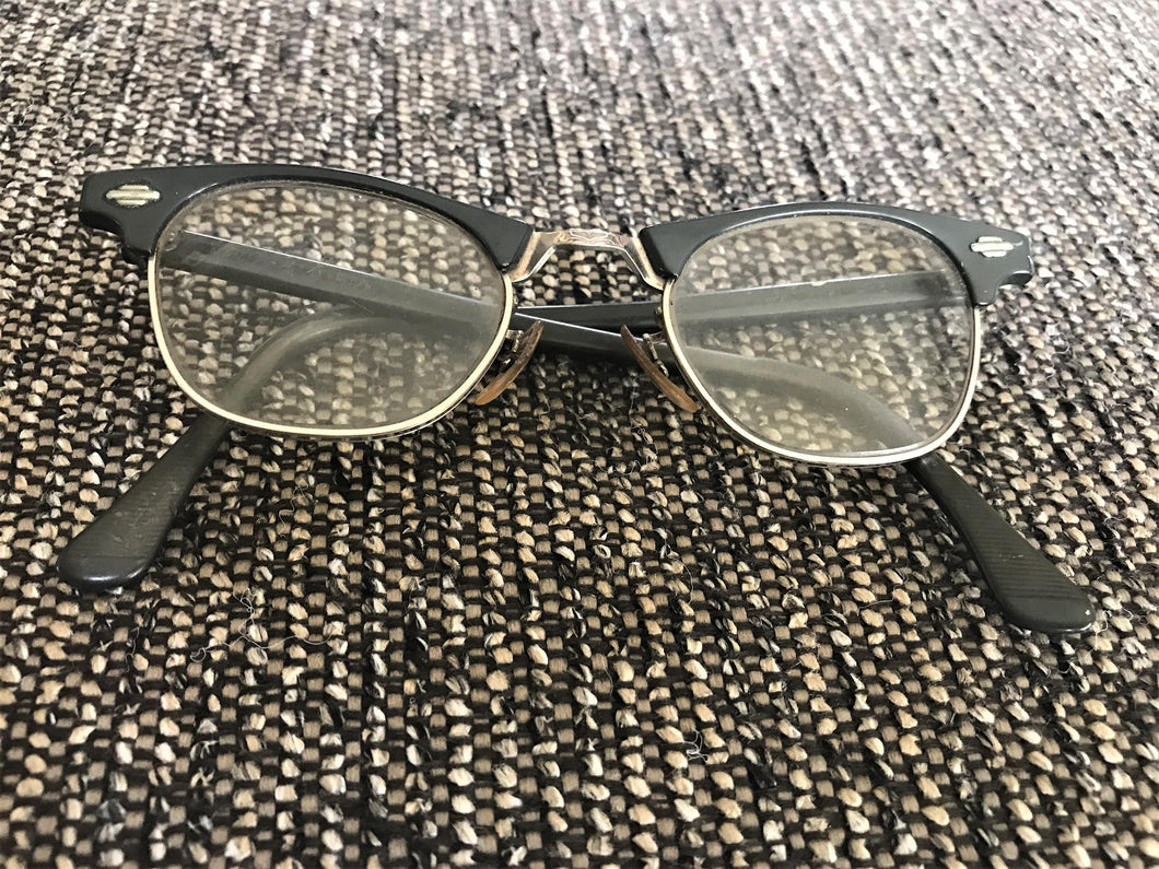 VINTAGE CAT-EYE SPECS...STRAIGHT FROM GREAT-GRANDMA'S BUREAU