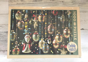 1,000-PIECE CHRISTMAS-Y, VINTAGE-LOOK ORNAMENTS PUZZLE (MAKES A CHARMING HOLIDAY GIFT)