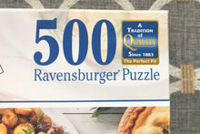 500-PIECE TURKEY DINNER PUZZLE! MMMMMM... (A RAVENSBURGER)