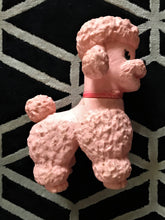 VERY RARE! ADORABLE! MID-CENTURY PINK POODLE LARGE TOY