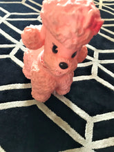 VERY RARE! ADORABLE! MID-CENTURY PINK POODLE LARGE TOY