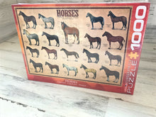 1,000-PIECE HORSE-THEMED BEAUTIFUL BREEDS PUZZLE