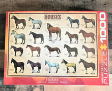 1,000-PIECE HORSE-THEMED BEAUTIFUL BREEDS PUZZLE