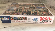 1,000-PIECE ARTSY PUZZLE FEATURING THE MOST FAMOUS-AND-FABULOUS PAINTINGS--THIS ONE IS SO STUNNING AND SO SPECIAL (MADE IN THE USA)