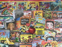 1,000-PIECE VINTAGE LUNCHBOXES PUZZLE--CUTE, CUTE, CUTE (MADE IN THE USA!)