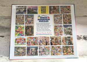 1,000-PIECE PUZZLE:  SO MANY PRESIDENTS! VERY SPECIAL PRESIDENTIAL STAMPS PUZZLE (MADE IN THE USA!)