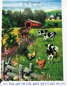 1,000-PIECE BUGGIES HEADING-TO-TOWN COUNTRY LIFE PUZZLE