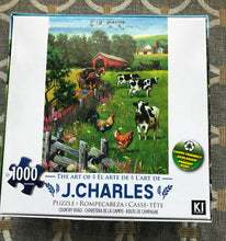 1,000-PIECE BUGGIES HEADING-TO-TOWN COUNTRY LIFE PUZZLE
