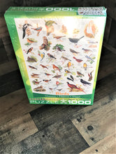 1,000-PIECE BIRD-THEMED PUZZLE--BOTH BEAUTIFUL AND INTERESTING (MADE IN THE USA!)