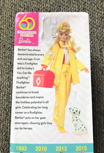 FIREFIGHTER BARBIE TO THE RESCUE! (SPECIAL 60TH ANNIVERSARY BARBIE DOLL)