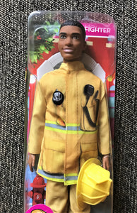 FIREFIGHTER KEN DOLL ("YOU CAN BE ANYTHING" BARBIE LINE)