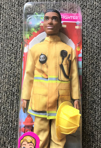 FIREFIGHTER KEN DOLL ("YOU CAN BE ANYTHING" BARBIE LINE)