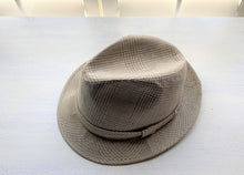 VINTAGE DORFMAN PACIFIC FEDORA--HEAVYWEIGHT AND BEAUTIFUL/SUBTLE PLAID PATTERN