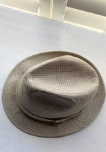 VINTAGE DORFMAN PACIFIC FEDORA--HEAVYWEIGHT AND BEAUTIFUL/SUBTLE PLAID PATTERN