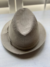 VINTAGE DORFMAN PACIFIC FEDORA--HEAVYWEIGHT AND BEAUTIFUL/SUBTLE PLAID PATTERN