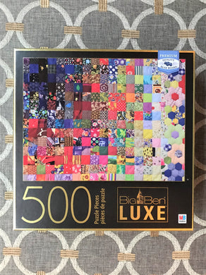 500-PIECE EVERY-COLOR PATCHWORK 