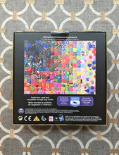 500-PIECE EVERY-COLOR PATCHWORK "FLAG" (LOOK CLOSELY) CRAFT-Y QUILT PUZZLE