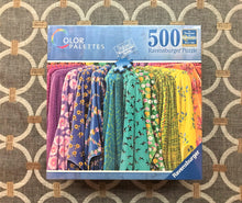 500-PIECE THE RAINBOW AT THE FABRIC STORE CRAFT-Y PUZZLE