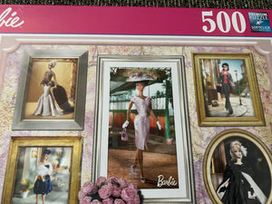 500-PIECE BARBIE IN PARIS PHOTOGRAPHS PUZZLE