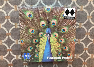 750-PIECE BIG, BOLD, BEAUTI-FOWL PEACOCK PUZZLE