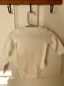 BRING ON THE MILK! "1/2 PINT" LONG-SLEEVE BABY BODYSUIT FOR AN ITSY-BITSY SOMEONE SPECIAL