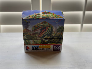 FREE CHILDREN'S PUZZLE 100-PIECE BIG, BAD T-REX PUZZLE (MADE IN THE USA!)