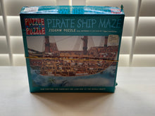 FREE CHILDREN'S PUZZLE 100-PIECE PIRATE SHIP MAZE PUZZLE WITHIN A PUZZLE