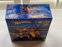 FREE CHILDREN'S PUZZLE 100-PIECE HOT WHEELS FLAMIN' CRASH TRACK