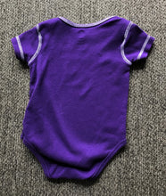 3-6 MONTH NCAA ADORABLE "ROOKIE K-STATE" PURPLE BABY BODYSUIT