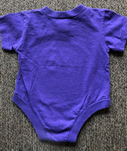 6-MONTH "BORN A WILDCAT" PURPLE KANSAS STATE BABY BODYSUIT