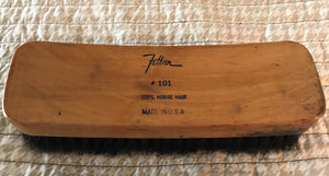 HUGE, RARE FELTON #101 SHOE BRUSH (PROFESSIONAL SHOESHINE QUALITY)