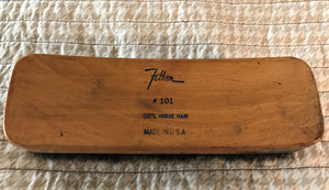 HUGE, RARE FELTON #101 SHOE BRUSH (PROFESSIONAL SHOESHINE QUALITY)