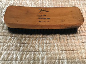 HUGE, RARE FELTON #101 SHOE BRUSH (PROFESSIONAL SHOESHINE QUALITY)