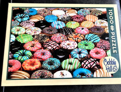 1,000-PIECE YUMMY! SO MANY DOUGHNUTS PUZZLE